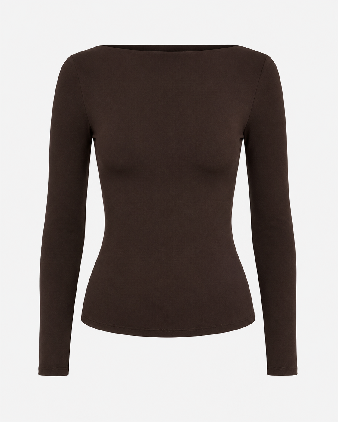Blusa Manga Longa Costas Abertas